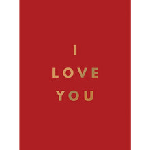 Load image into Gallery viewer, I Love You Red Book