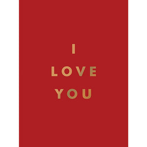I Love You Red Book