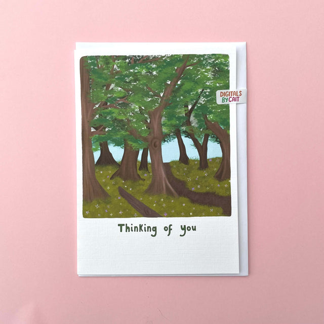 Thinking of You Forest Card