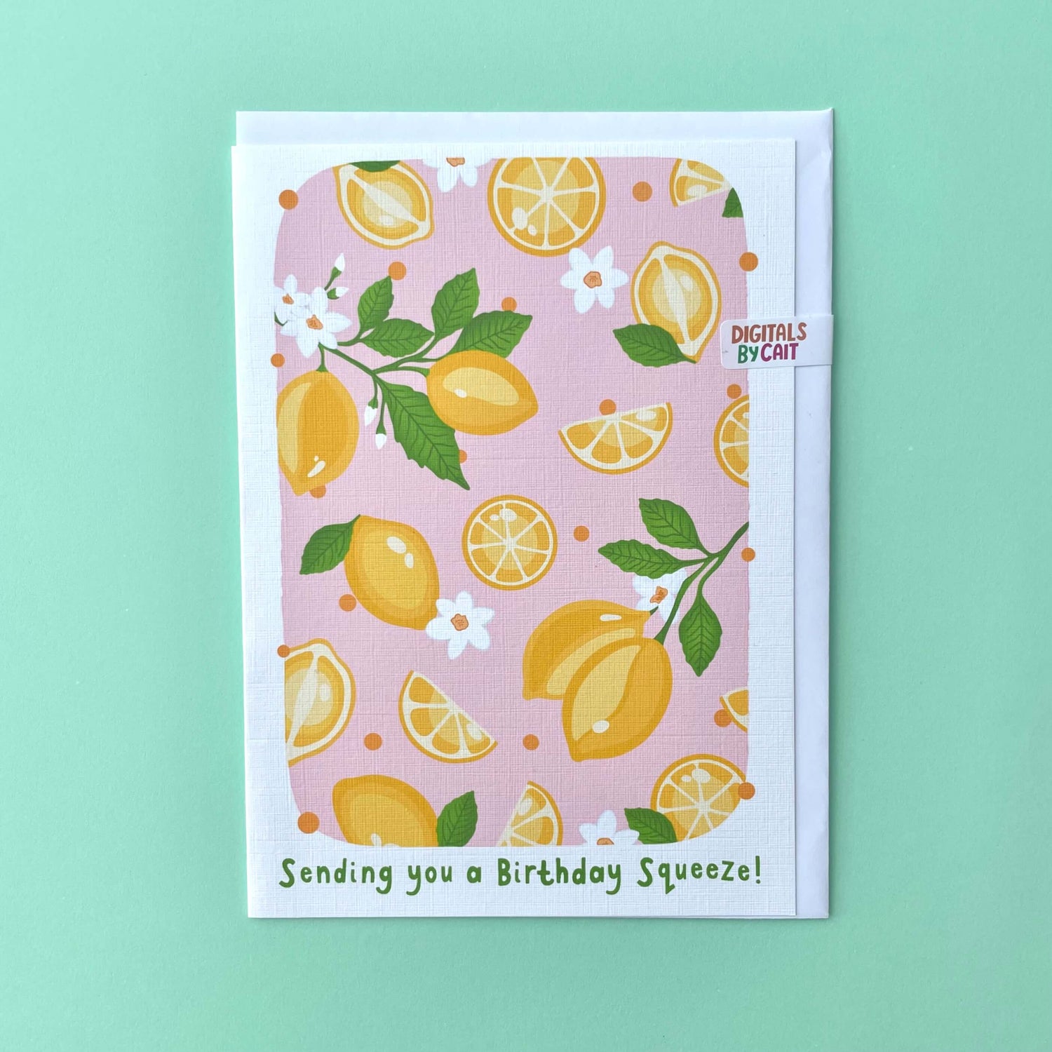 Birthday Squeeze Lemon Card