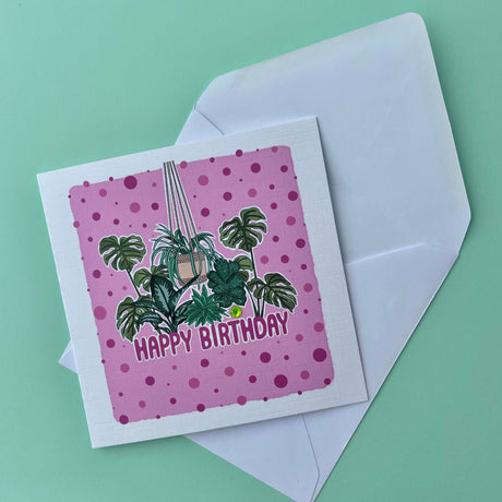 Birthday Plants Card