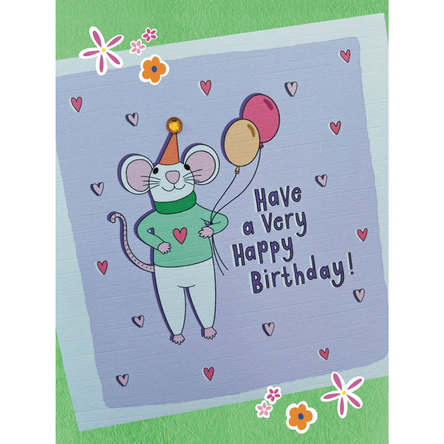Birthday Mouse Card