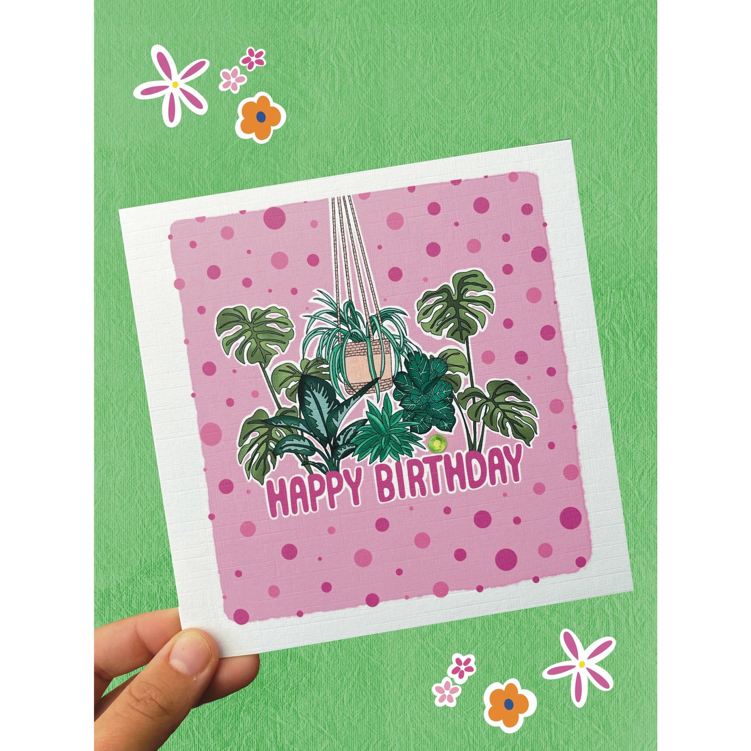 Birthday Plants Card