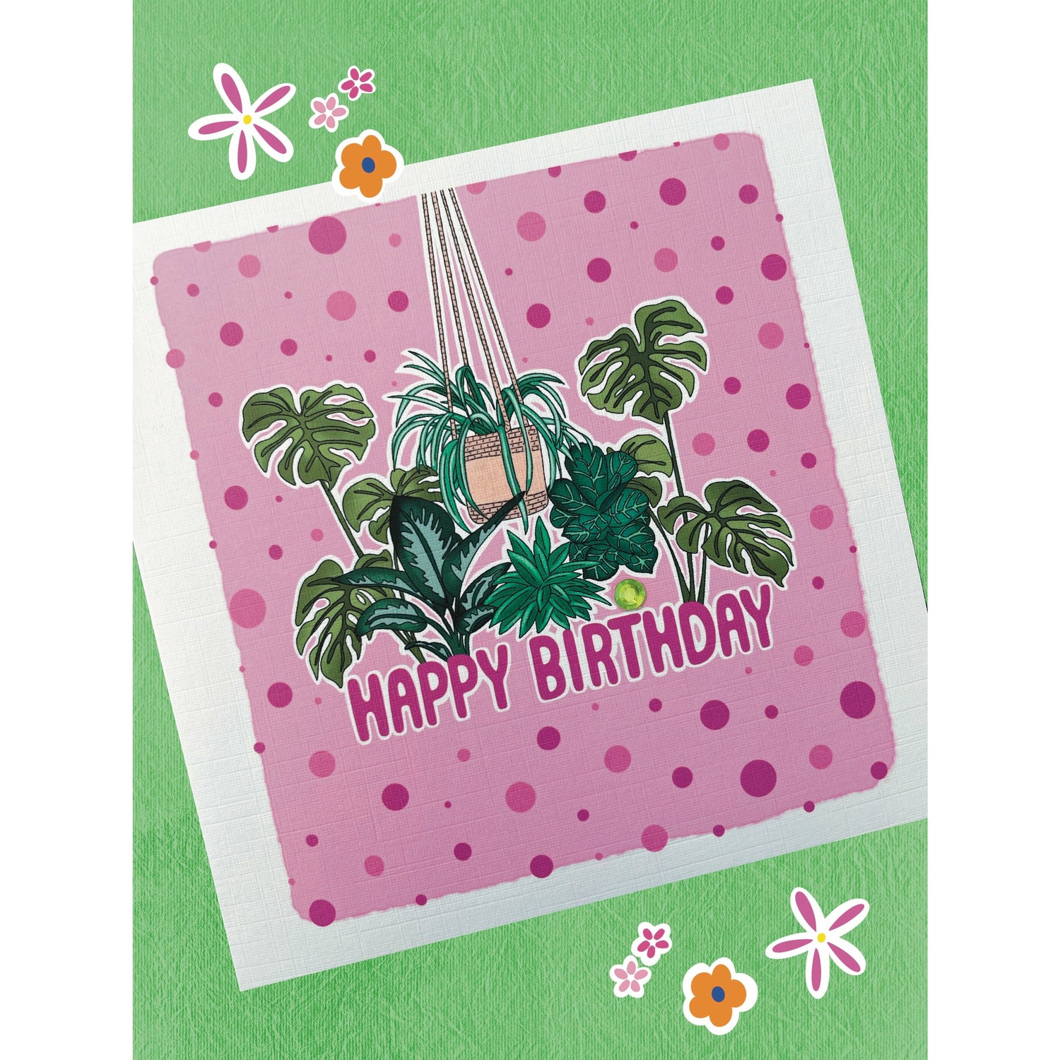 Birthday Plants Card
