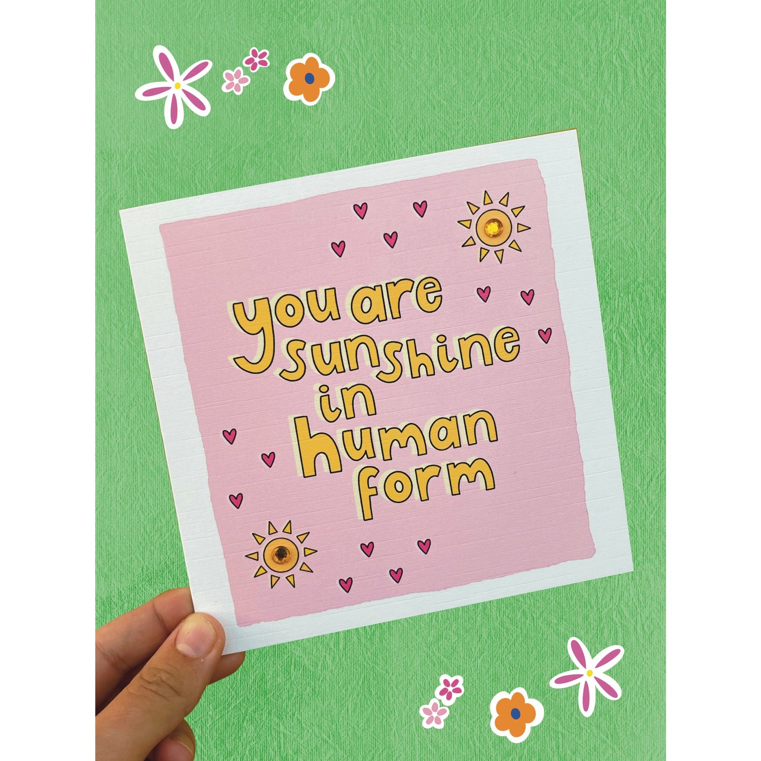 Sunshine in Human Form Card