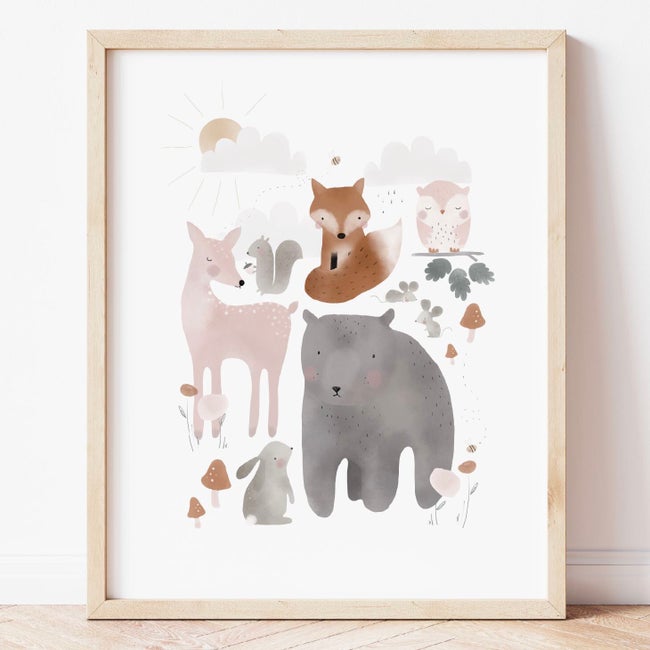 Woodland Print