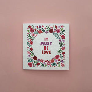 Must Be Love Card