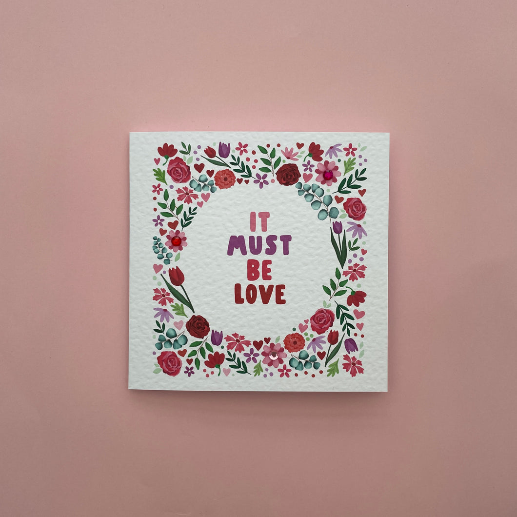 Must Be Love Card