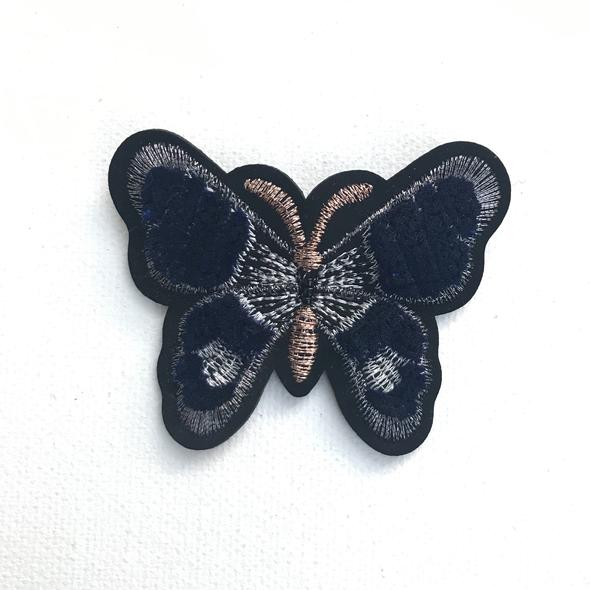 Indigo Butterfly Pin
