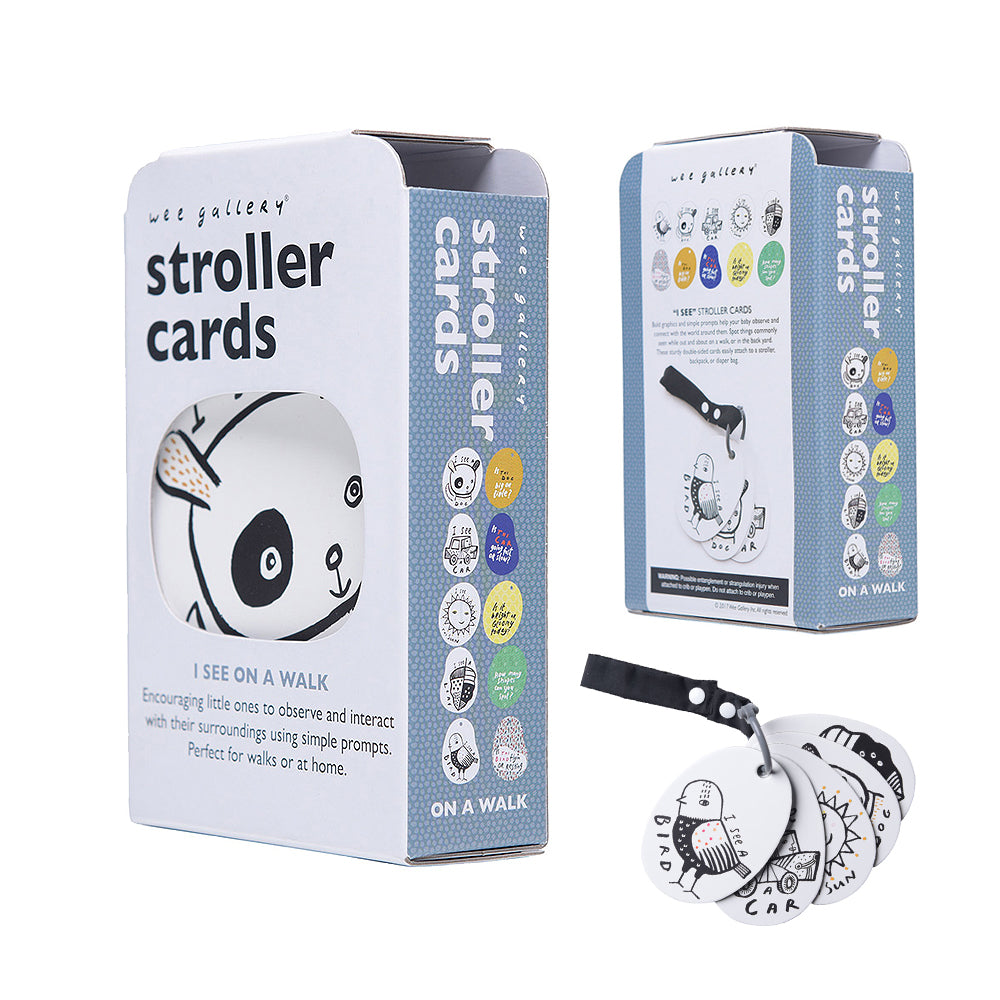 Stroller/ Pushchair Cards -I see on a walk