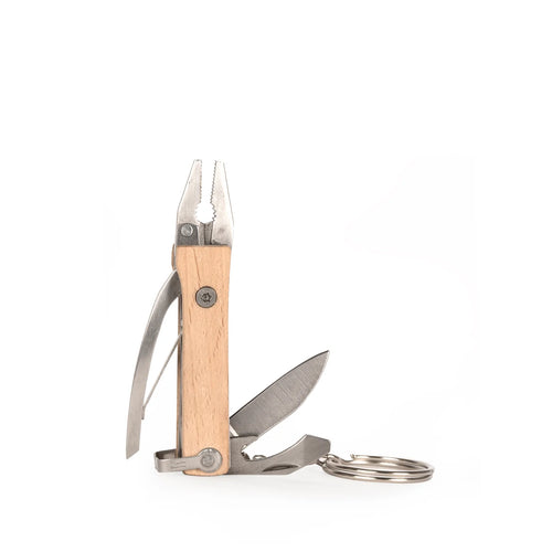 Wood Mini Keychain Pliers