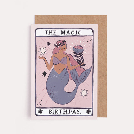 The Magic Birthday Mermaid Card