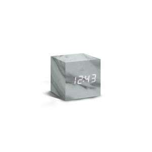 Marble Cube Click Clock