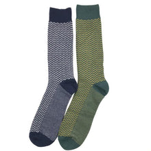 Load image into Gallery viewer, Set Of 2 Boxed Men&#39;s Socks - Amalfi