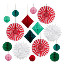 Load image into Gallery viewer, Christmas Honeycomb Decoration Kit