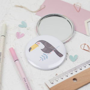 Pocket Mirror Toucan