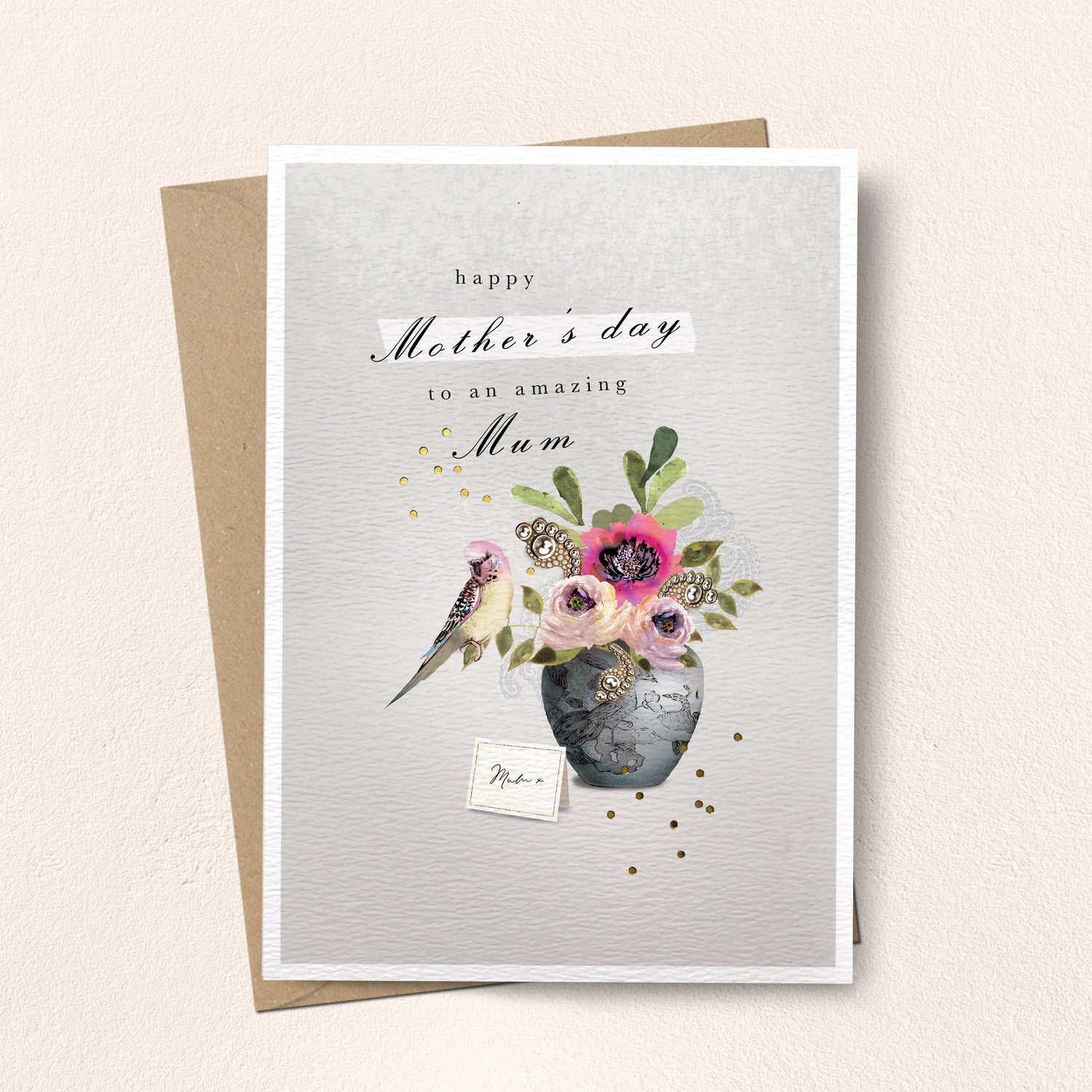 Happy Mother's Day Vase Card