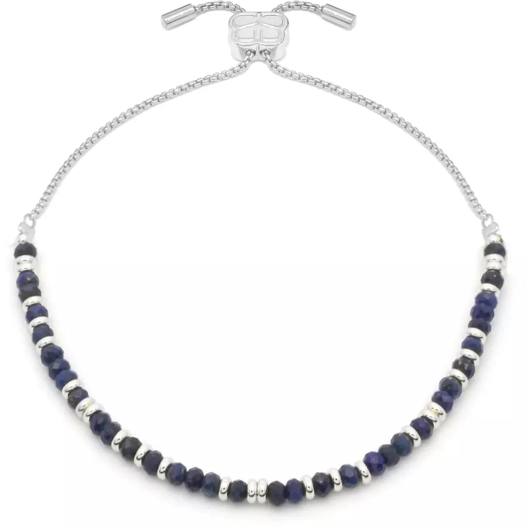 Mystical Lapis Lazuli Silver Bracelet