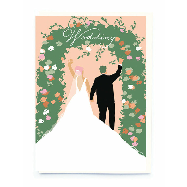 Wedding Floral Arch Card
