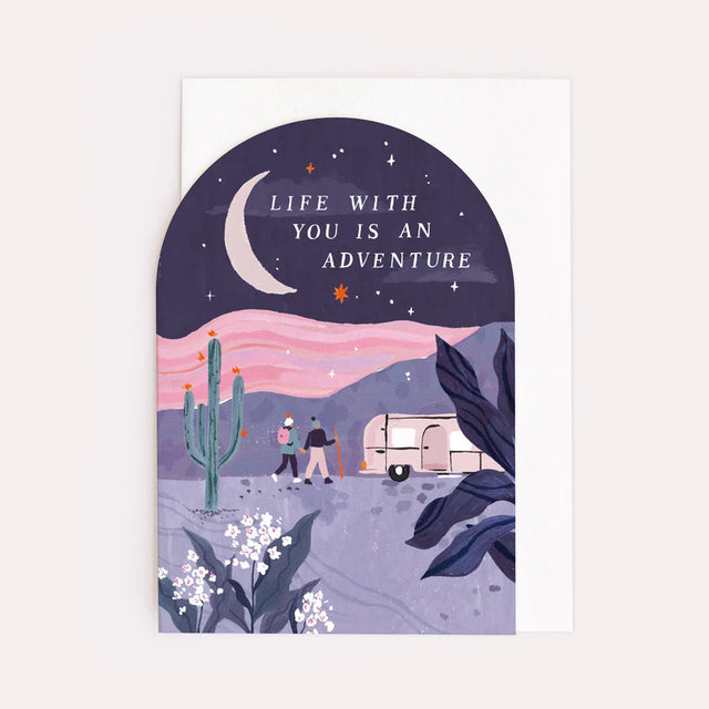 Life With You Is An Adventure Card