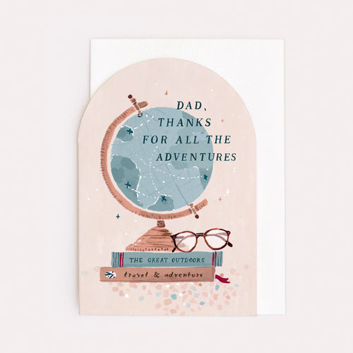 Adventures Fathers Day Card