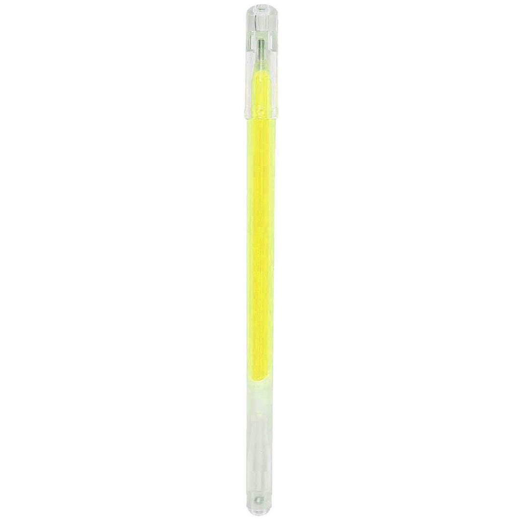 Neon Yellow Gel Pen
