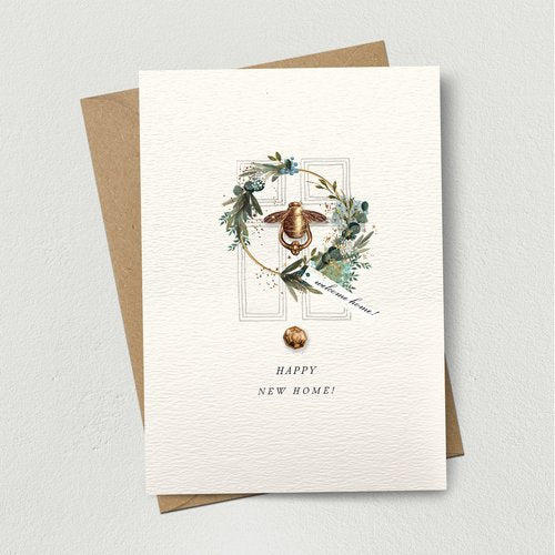 New Home Bee Card