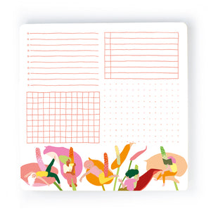 Lilly Girls Desk Planner And List Pad