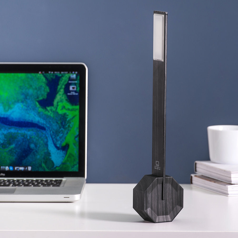 Octagon Desk Light: Black