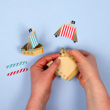 Load image into Gallery viewer, Create Your Own Pirate Blow Boats Game