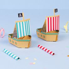 Load image into Gallery viewer, Create Your Own Pirate Blow Boats Game