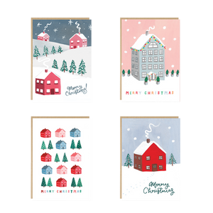 Multipack House Christmas Cards