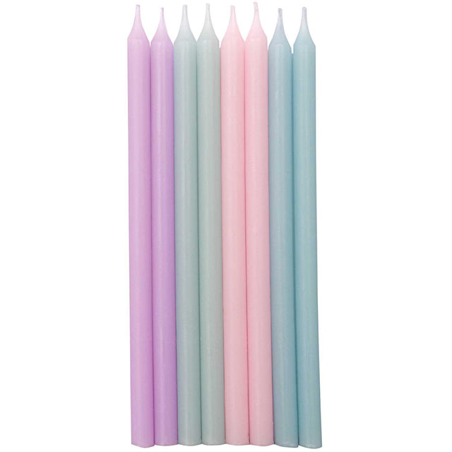 Pastel Party Candles