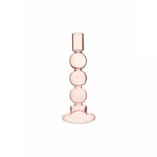Load image into Gallery viewer, Pink Bubble Candleholder