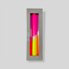 Load image into Gallery viewer, Pink Infusion Dip Dye Neon Candles