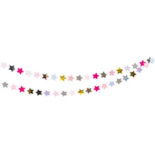 Load image into Gallery viewer, Pink Star Garland
