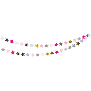 Pink Star Garland