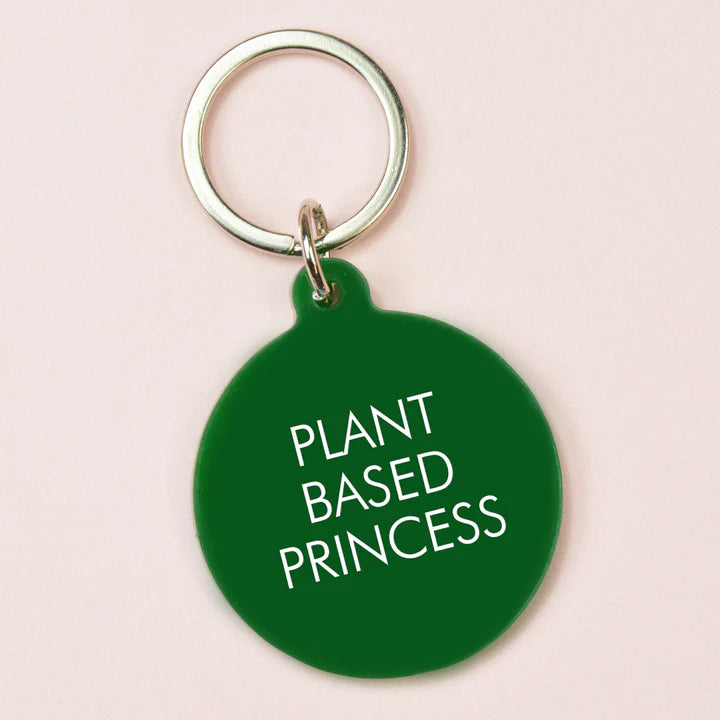 Plant Based Princess Key Ring