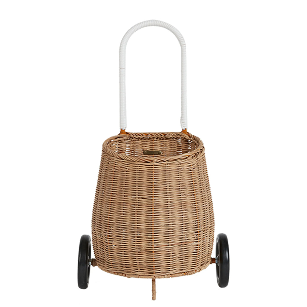 Natural Rattan Luggy