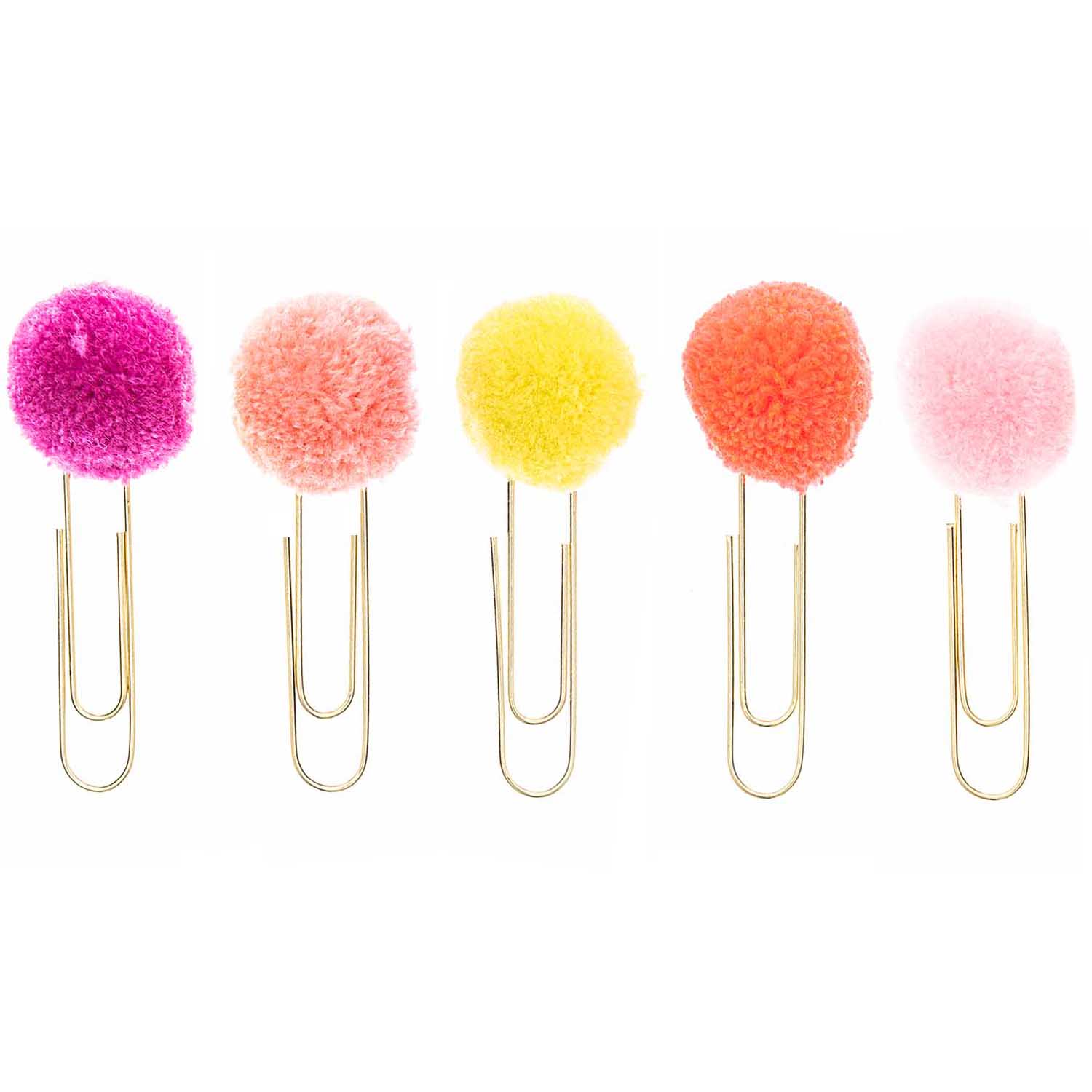 Pom Pom Paper Clips