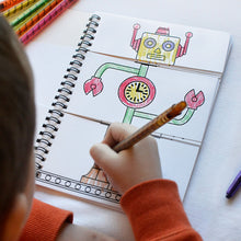 Load image into Gallery viewer, Robot Factory Colouring Book