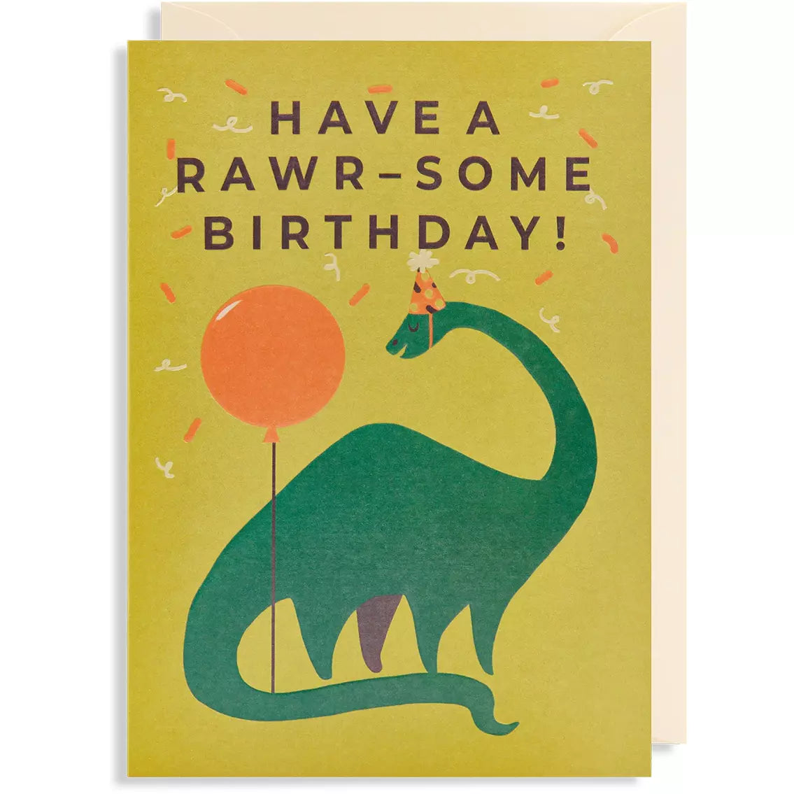 Rawr-Some Dinosaur Birthday Card