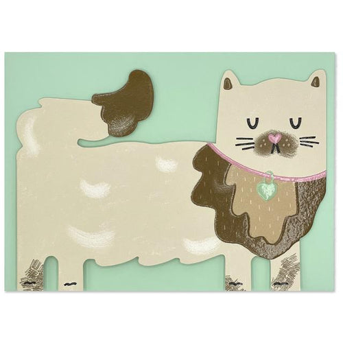 Persian Cat Card