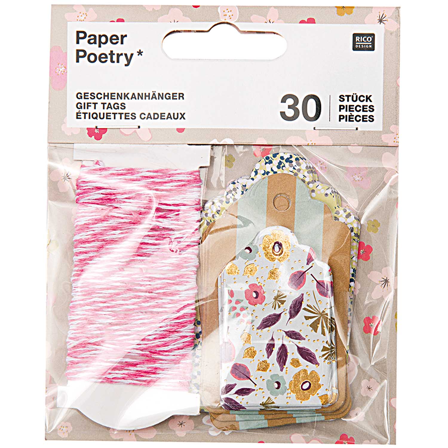 Floral Gift Tags