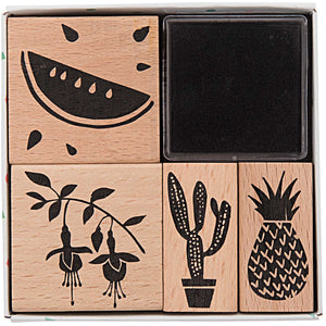 Tropical Stamp Set