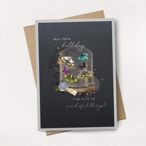 Butterfly Dome Wonderful Birthday Card