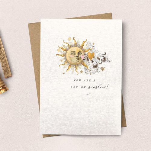 You Are A Ray Of Sunshine Card