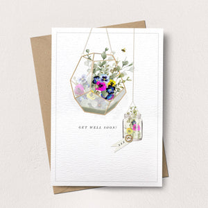 Get Well Soon Terrarium Card