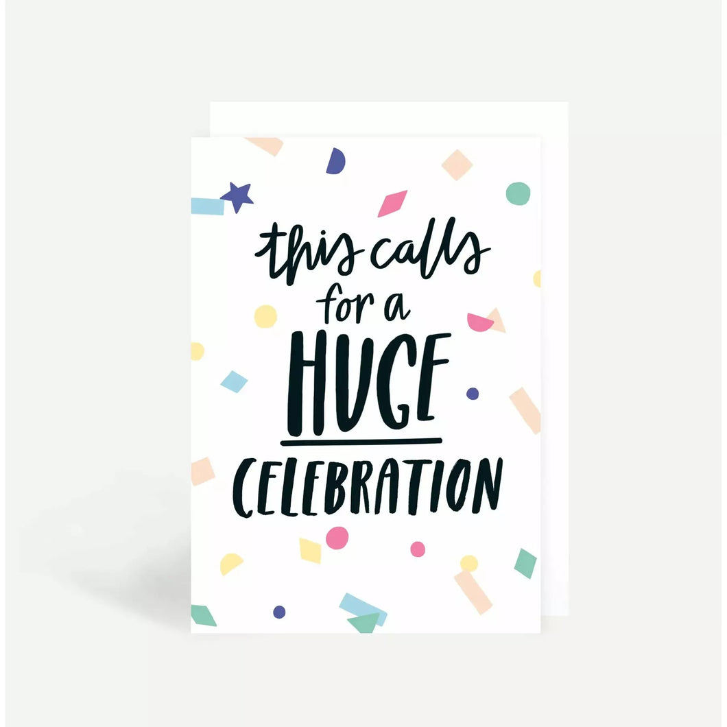 Huge Celebration Card