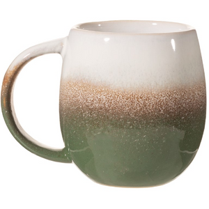 Small Glaze Ombre Green Mug